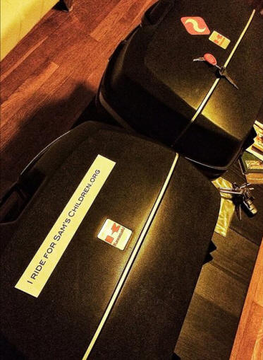 Garrett's Luggage Pre-Ride